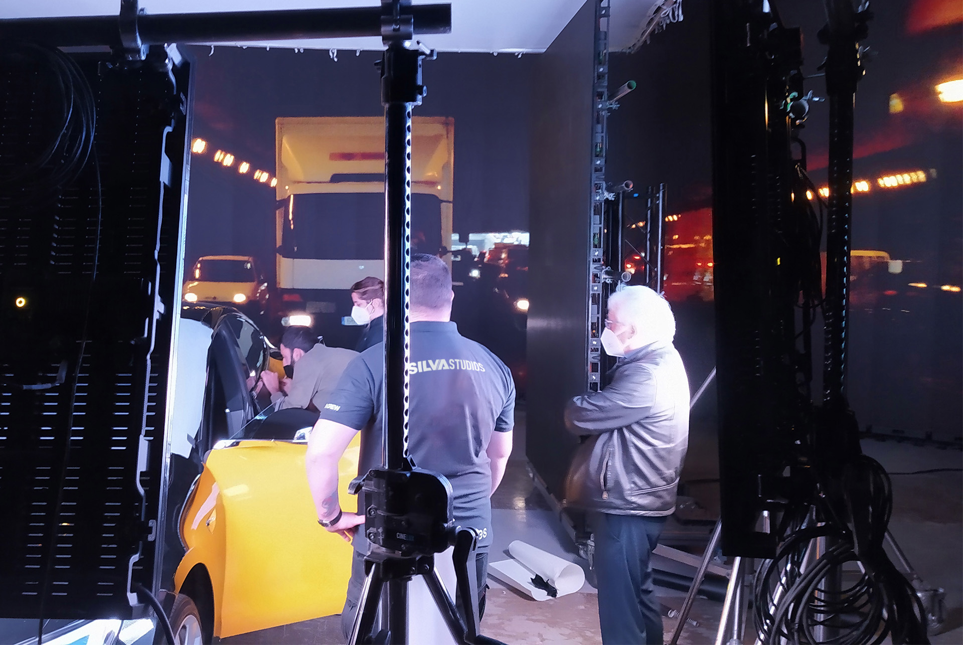 Rodaje virtual en LED Volume